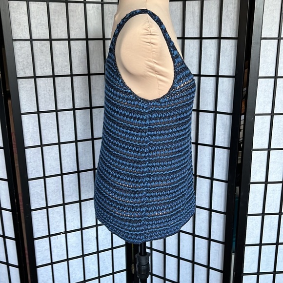 Lauren Denim Blue by Ralph Lauren Twin Sweater Set M - Picture 6 of 15